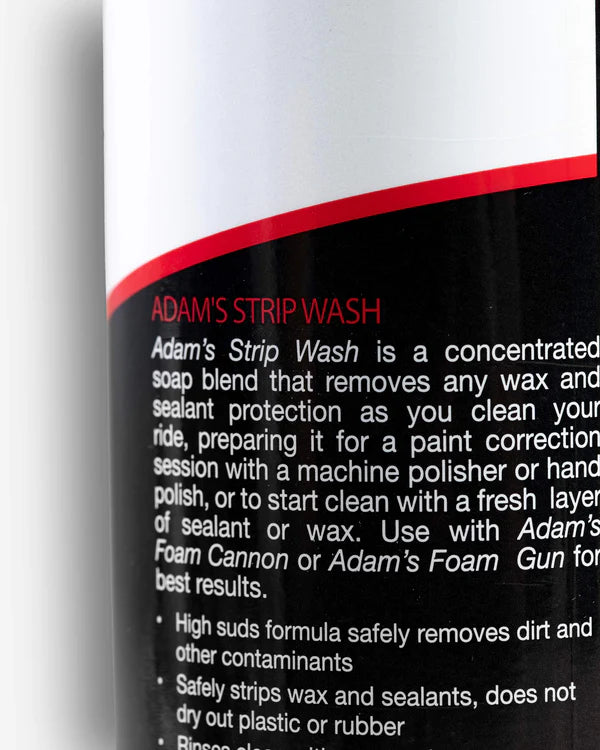 Adam's Strip Wash